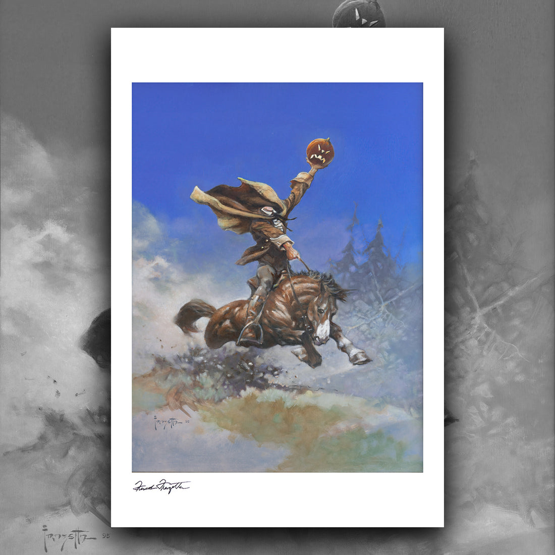 Headless Horseman I Giclée