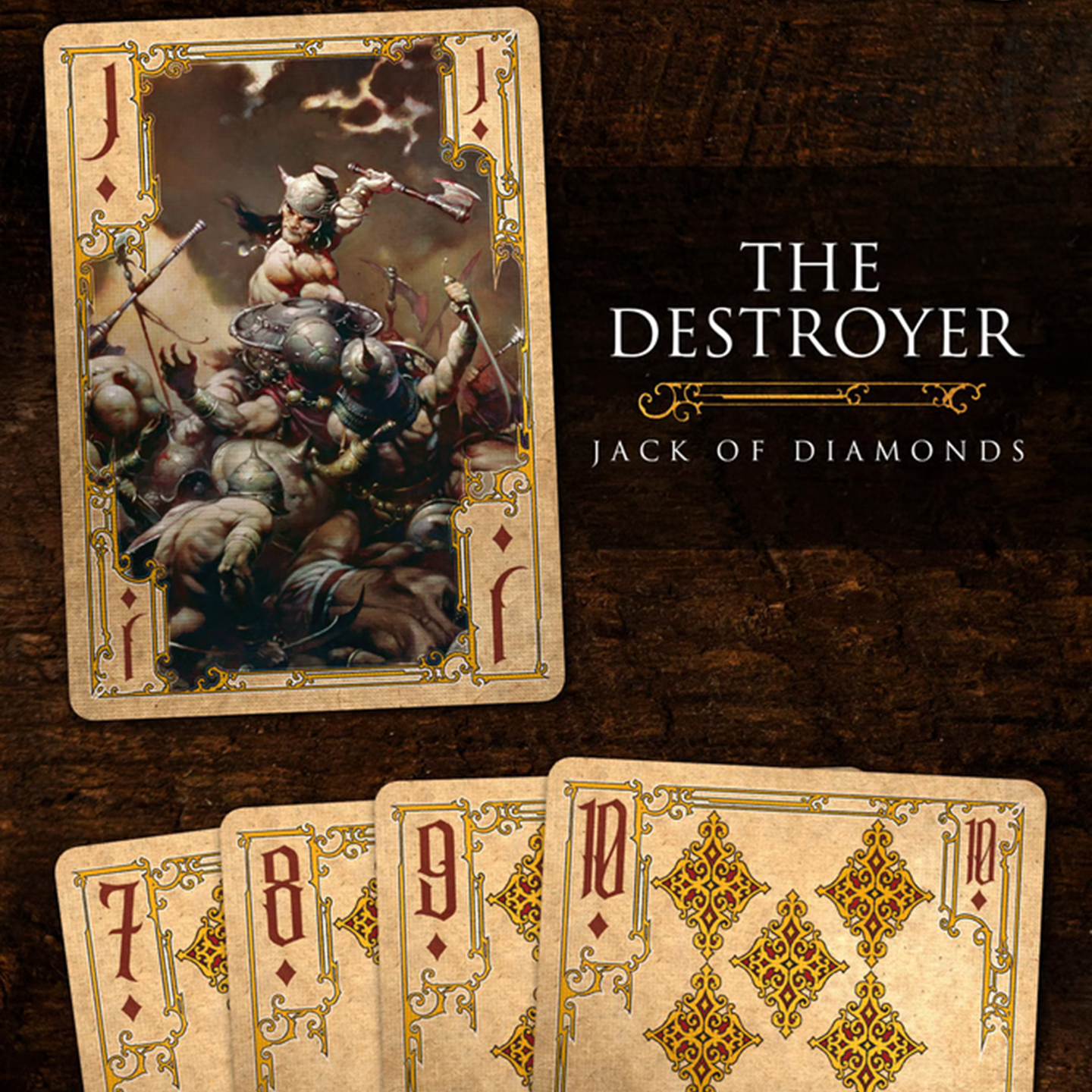 Frazetta Playing Card Deck: Kickstarter Exclusive