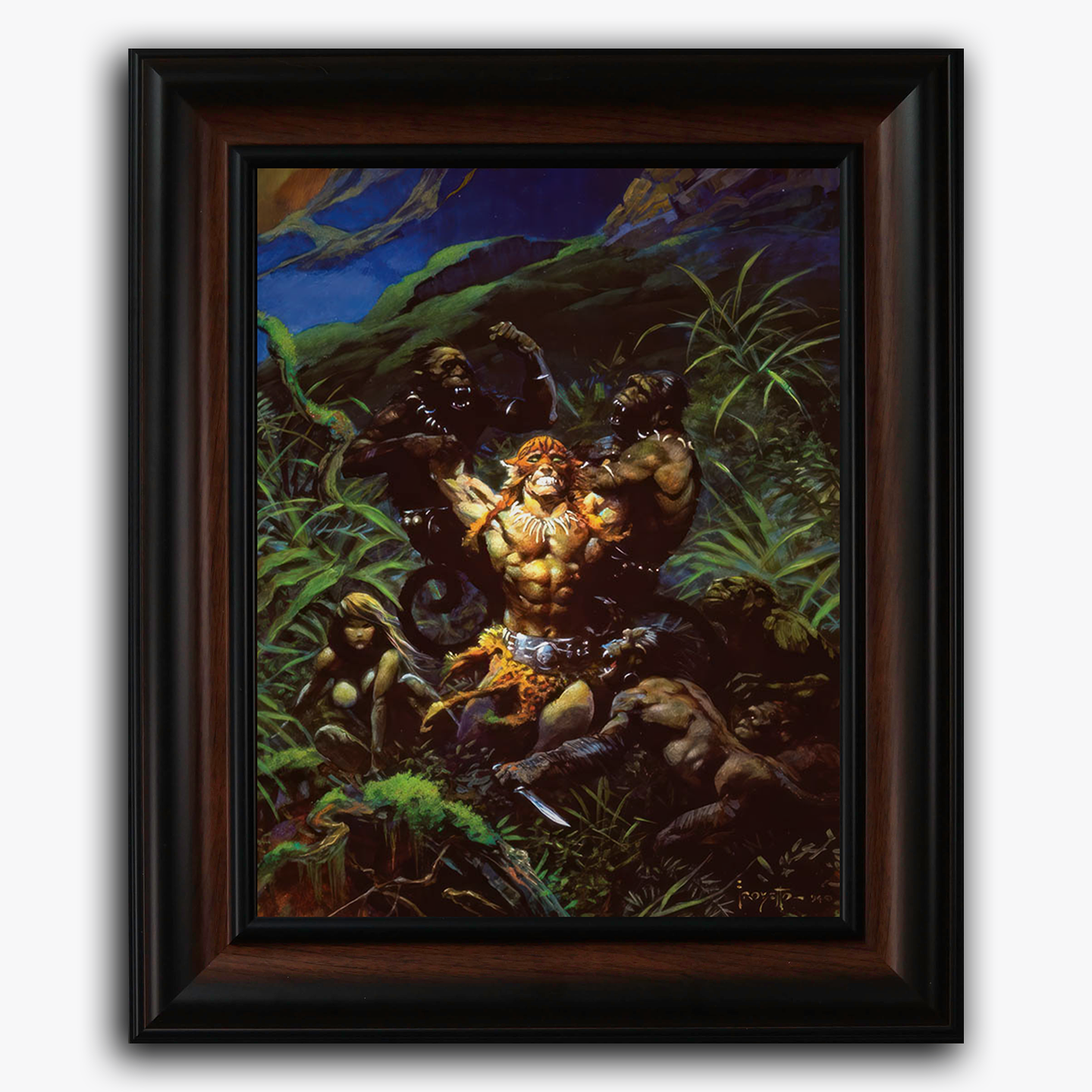 Jaguar God I Fine Art Print/Framed Art