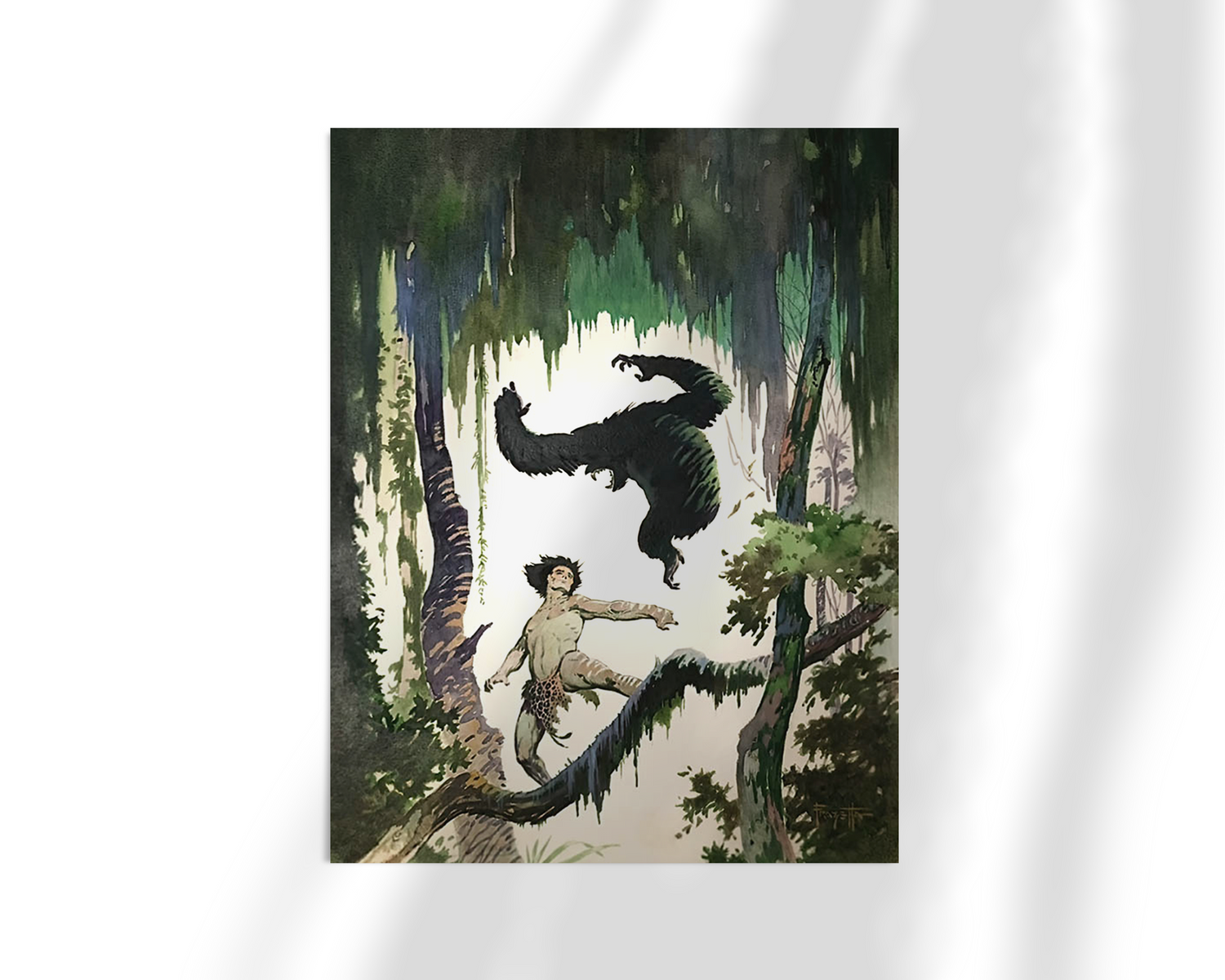 Jungle Tales of Tarzan Fine Art Print/Framed Art