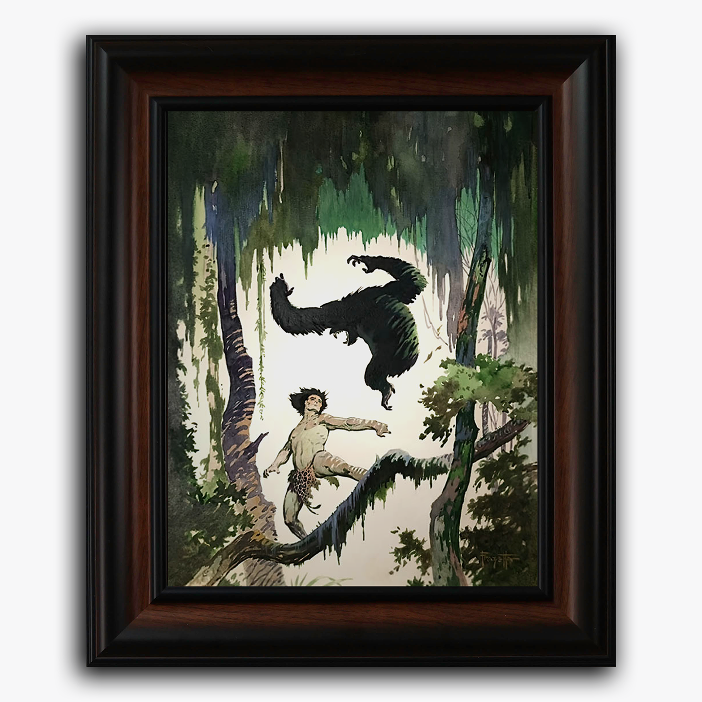 Jungle Tales of Tarzan Fine Art Print/Framed Art