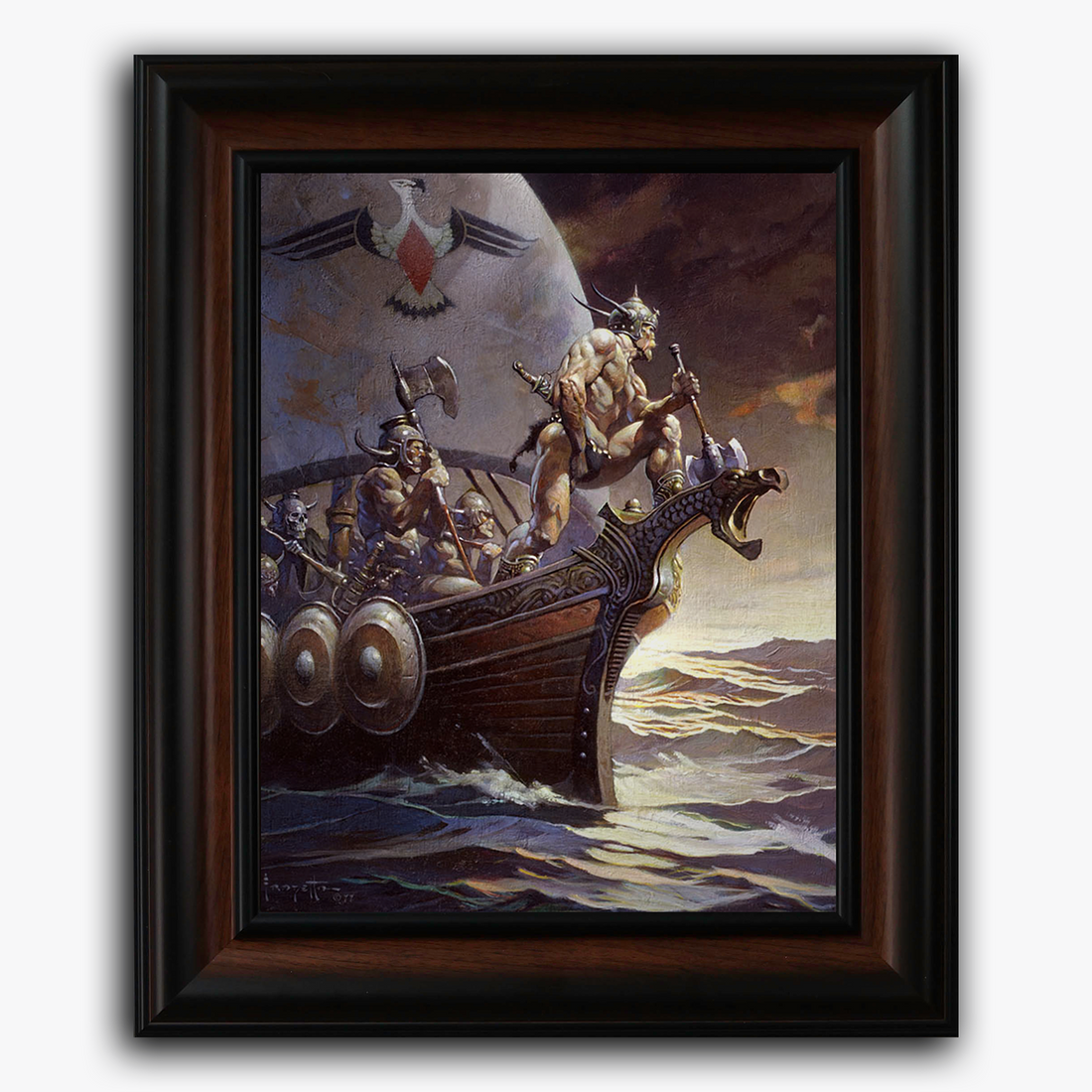 Kane on the Golden Sea Fine Art Print/Framed Art