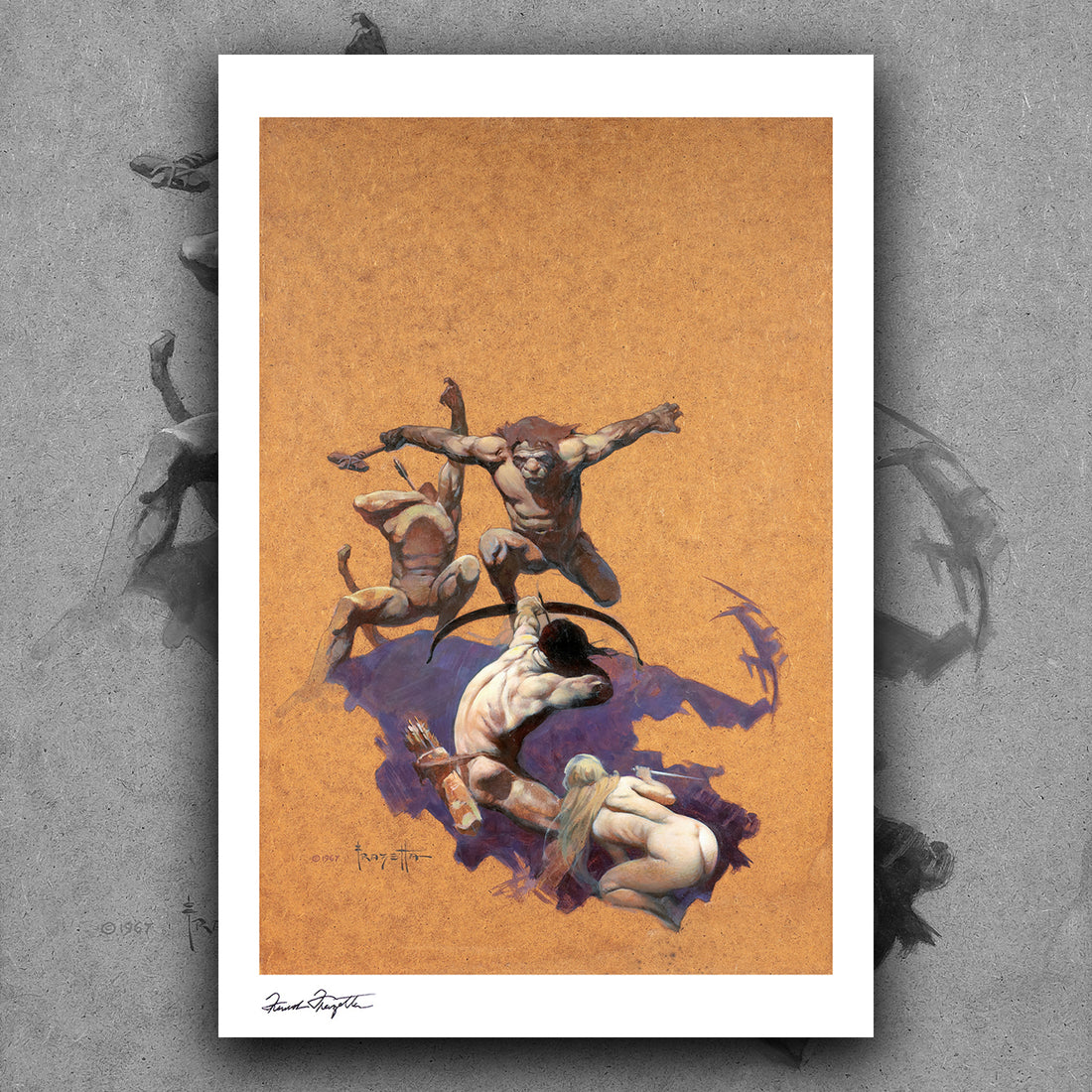 Land of Terror Giclée