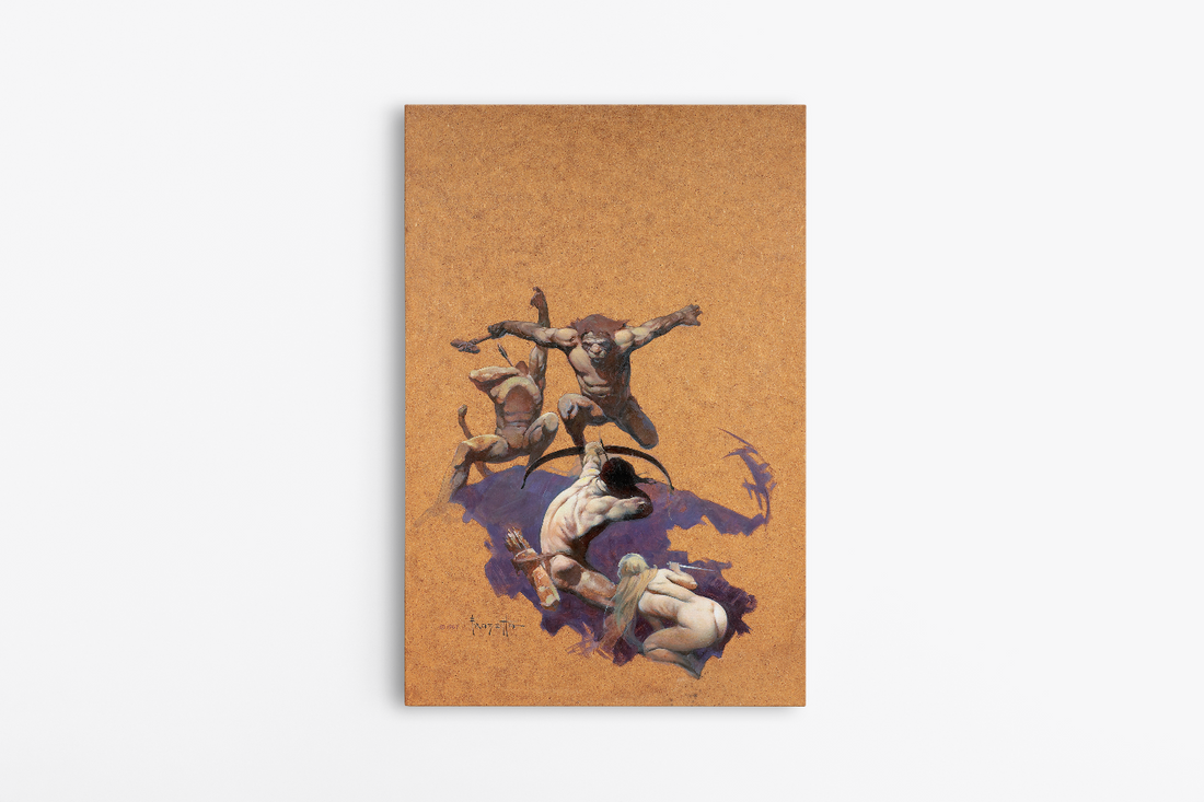 Land of Terror Mini Wrap-Around Canvas Art