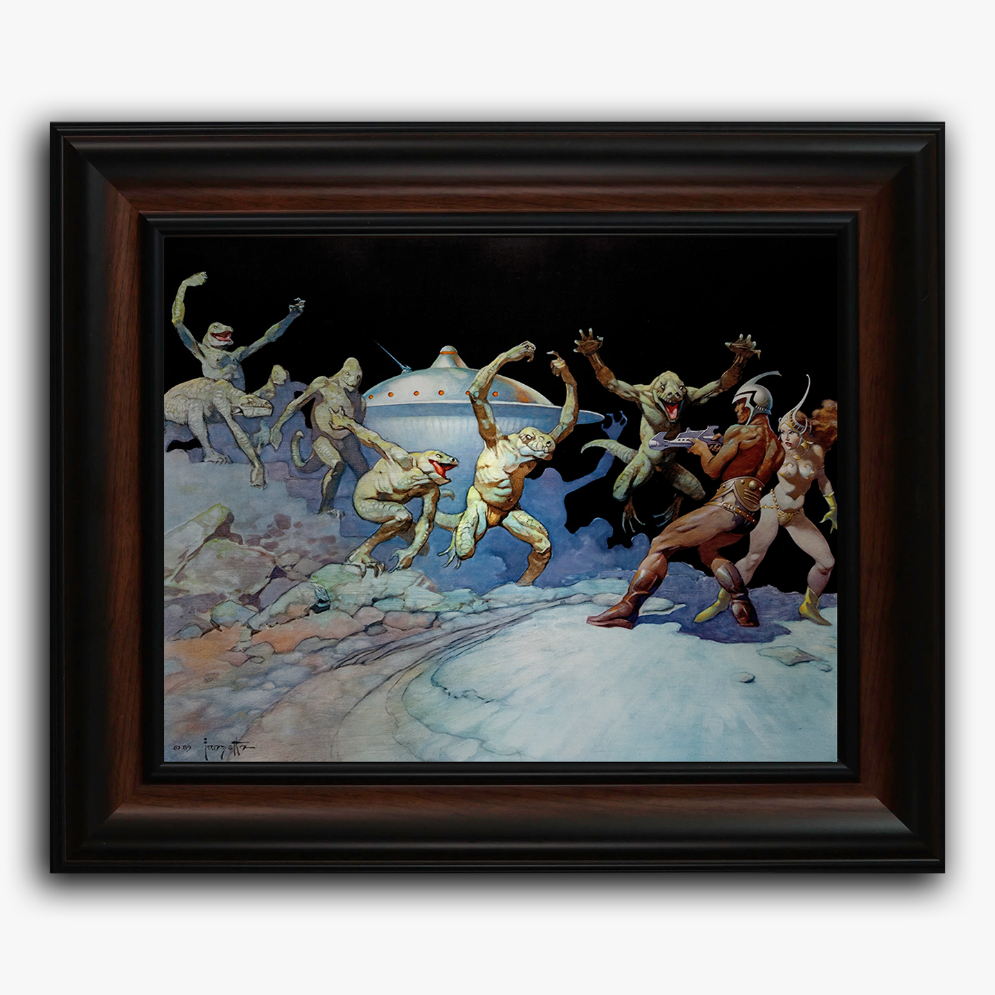 Leaping Lizards Fine Art Print/Framed Art