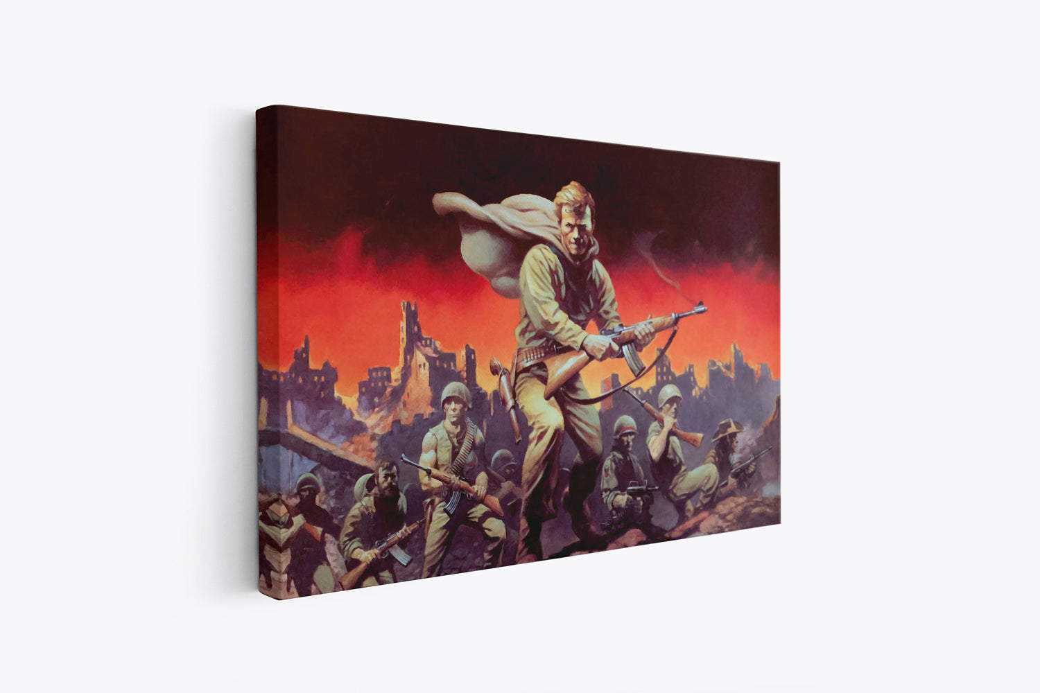 The Lieutenant Mini Wrap-Around Canvas Art