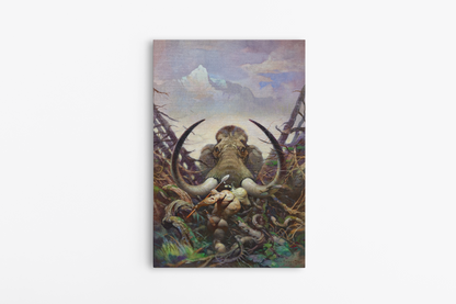 Mammoth Mini Wrap-Around Canvas Art