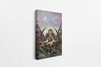 Mammoth Mini Wrap-Around Canvas Art