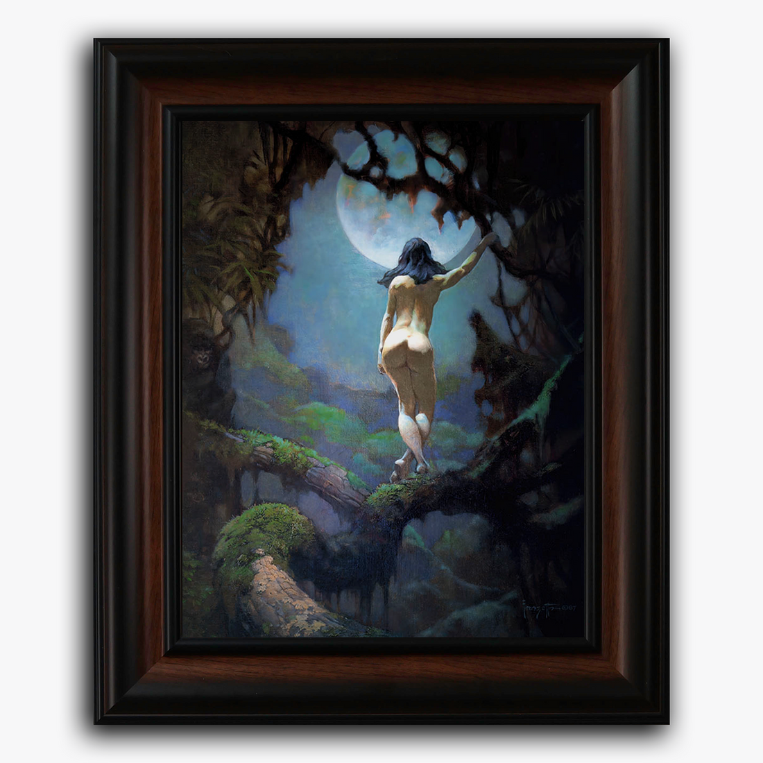 Moons Rapture Fine Art Print/Framed Art