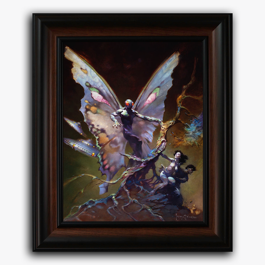 Mothman Fine Art Print/Framed Art