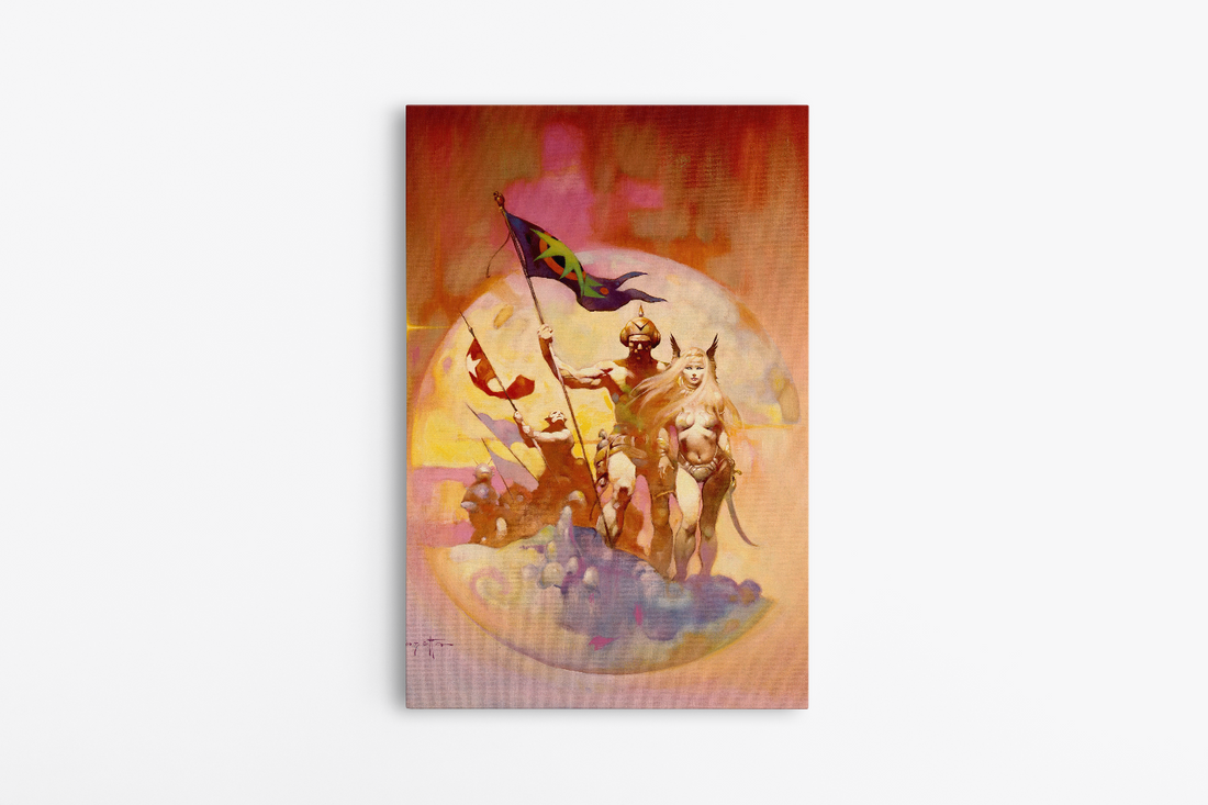 New World Mini Wrap-Around Canvas Art