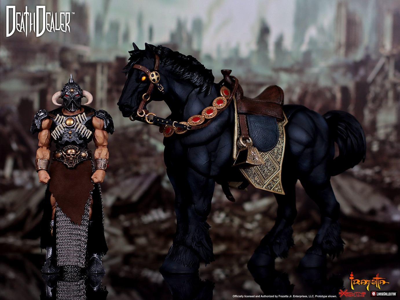 Death Dealer with Steed Action Figure Set Pre-Order