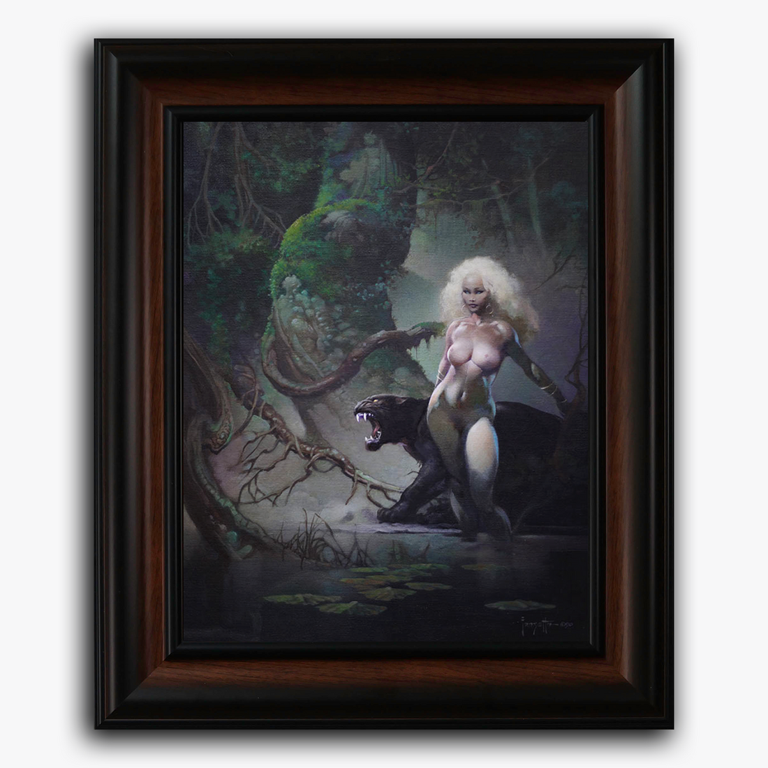 Princes and the Panther Fine Art Print/Framed Art