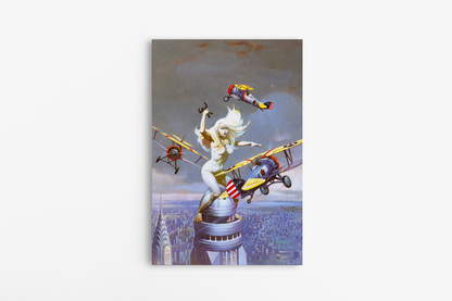 Queen Kong Mini Wrap-Around Canvas Art