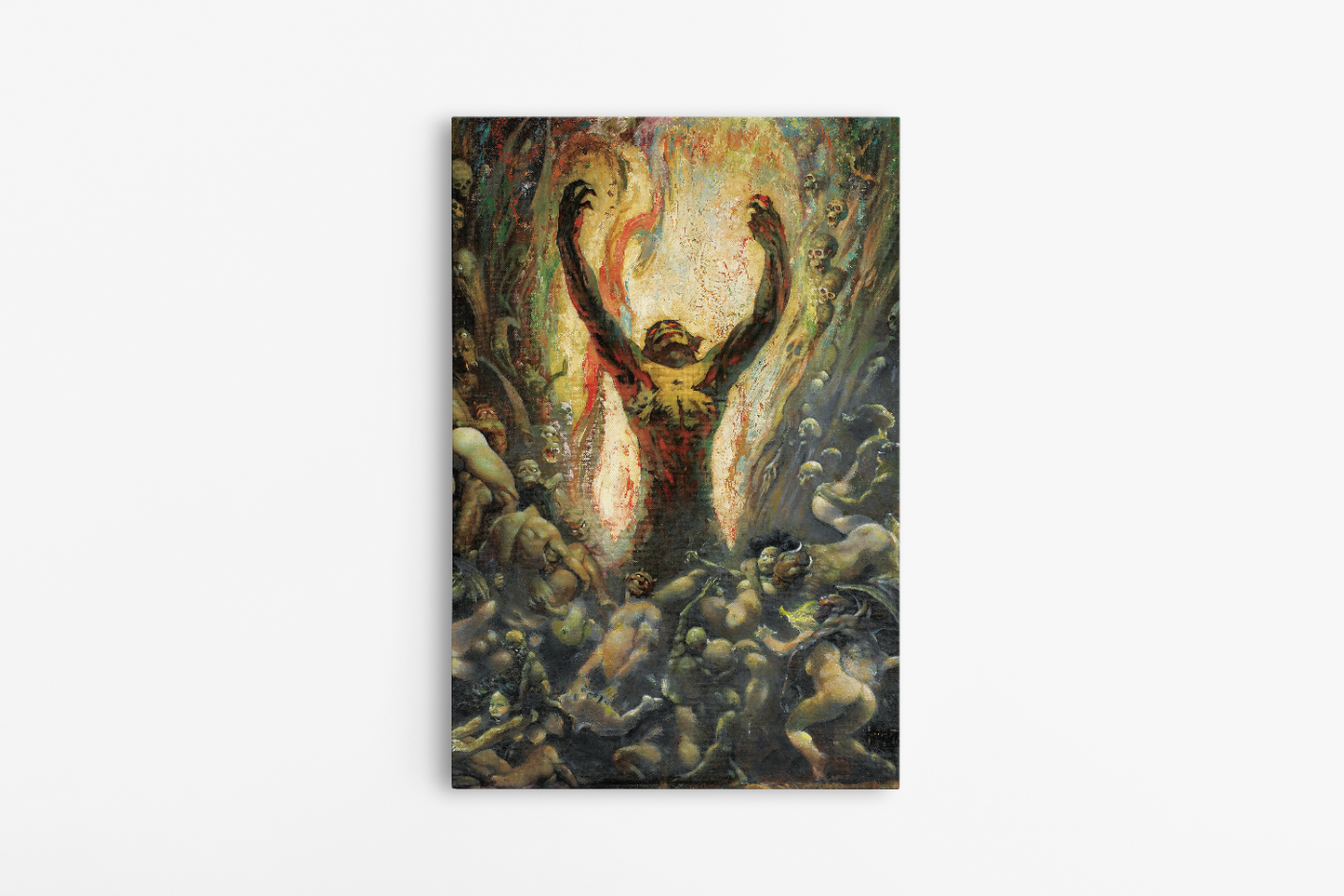 Reign of Wizardry Mini Wrap-Around Canvas Art – Frazetta Art Museum