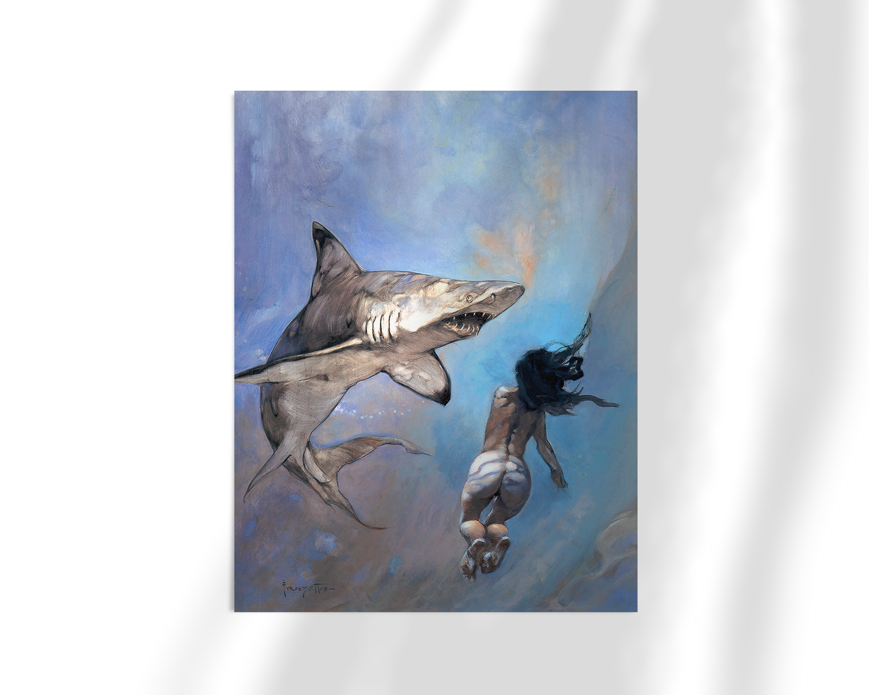 Requiem of a Shark Fine Art Print/Framed Art