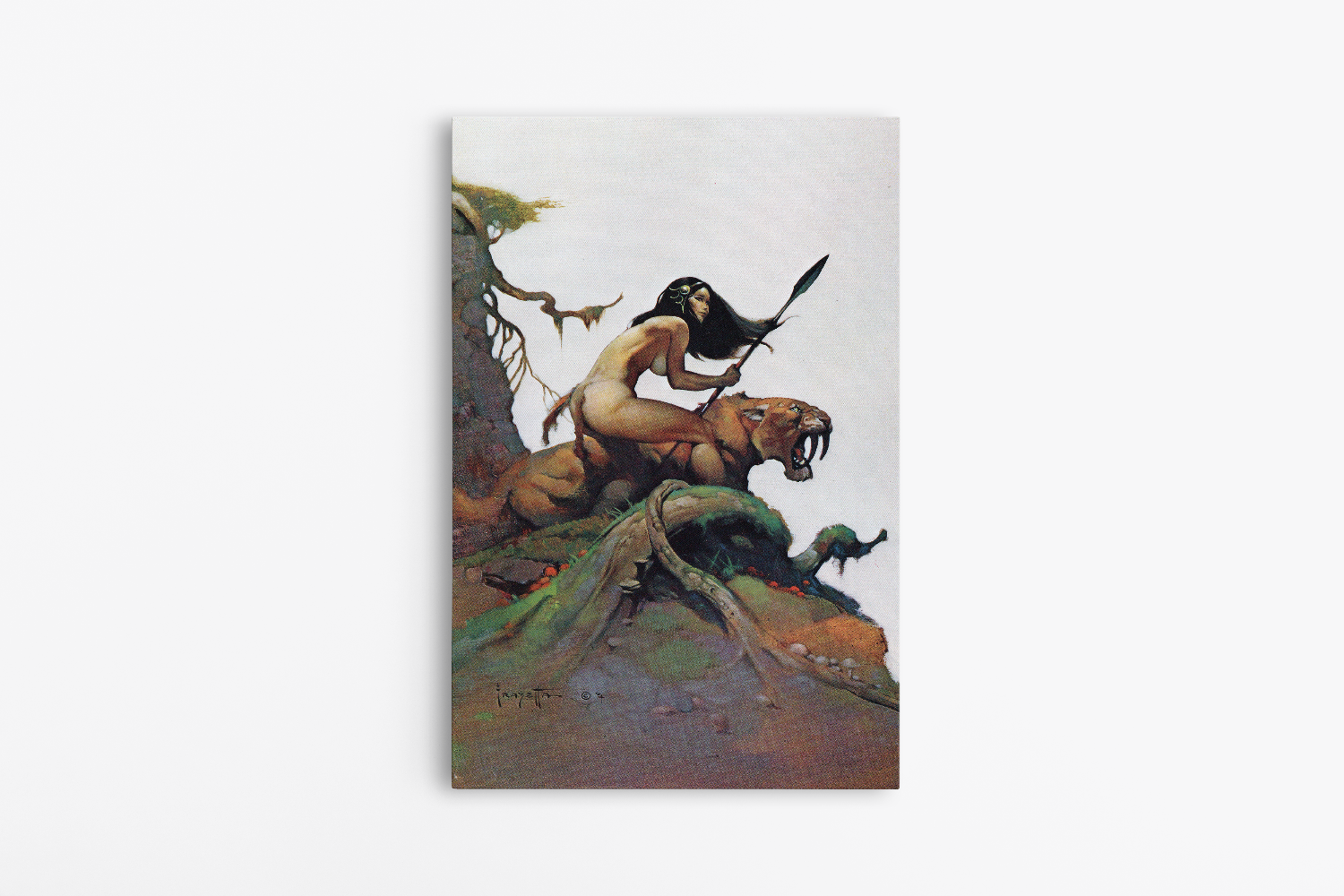 Savage Pellucidar Mini Wrap-Around Canvas Art