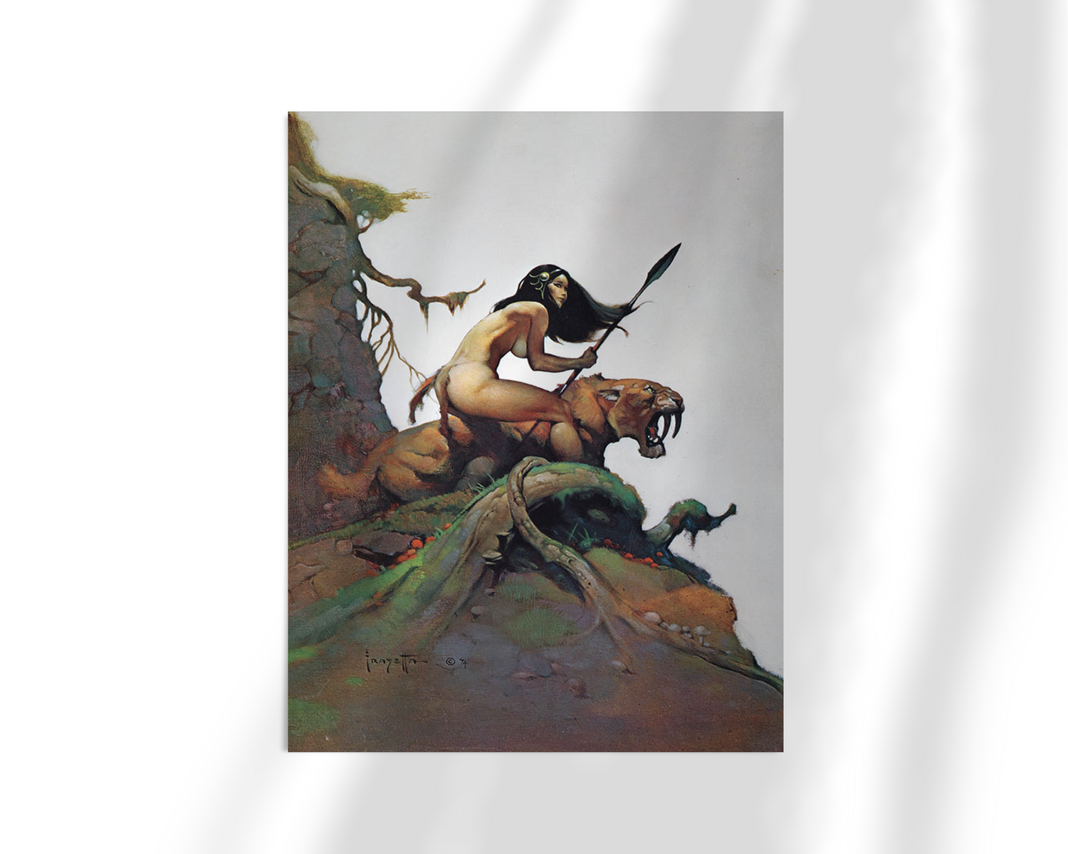 Savage Pellucidar Fine Art Print/Framed Art