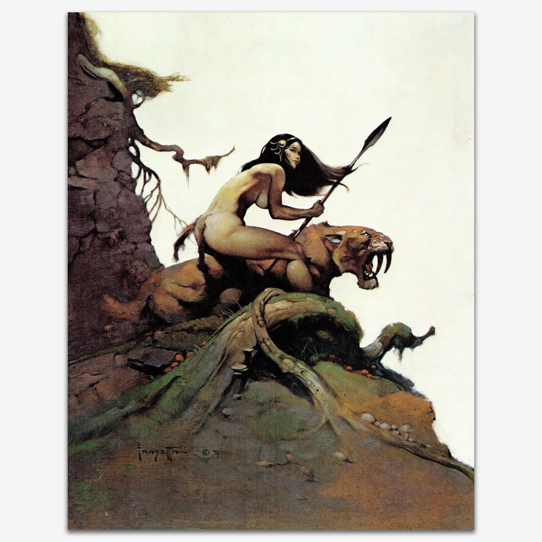 Art Print No. 38- Savage Pellucidar