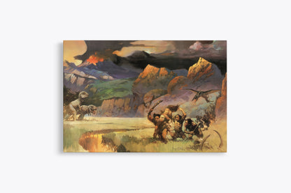 Savage World Mini Wrap-Around Canvas Art