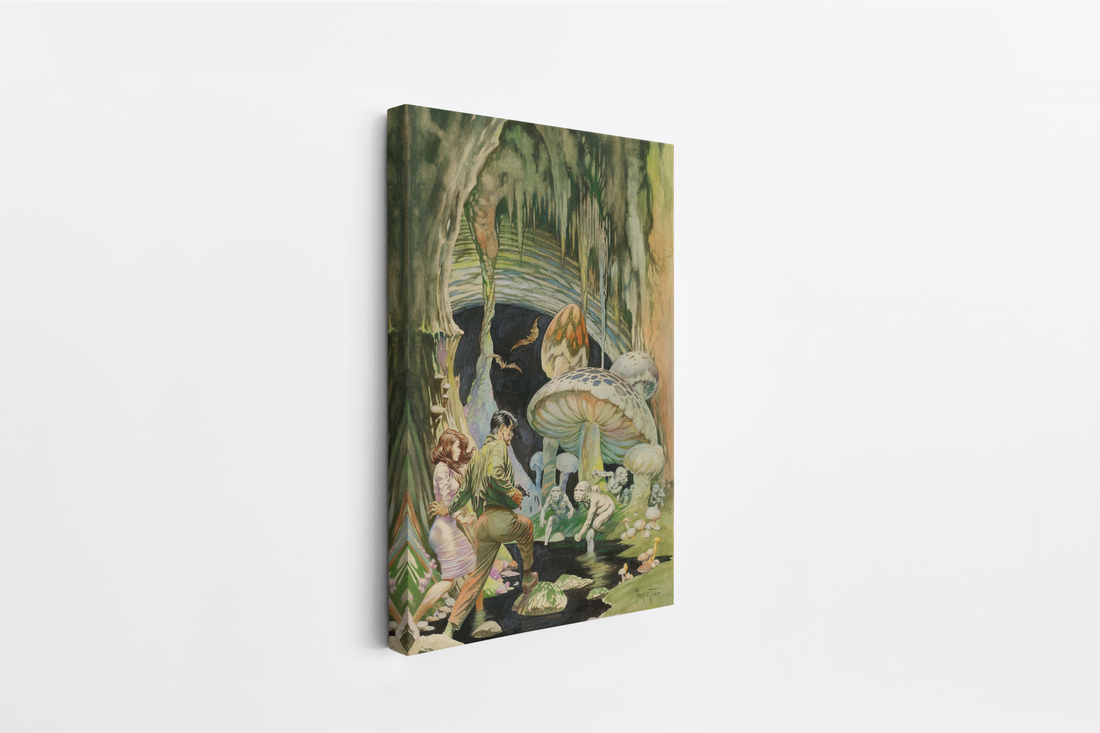 Secret People Mini Wrap-Around Canvas Art