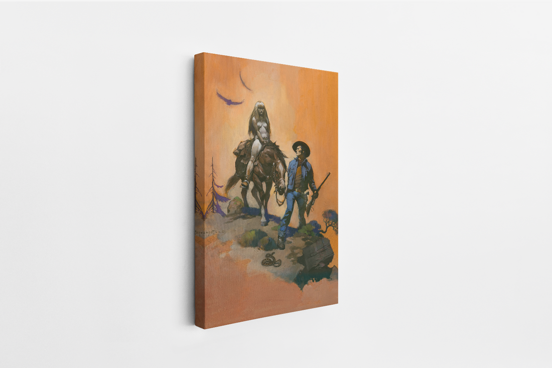 Snake Bit Mini Wrap-Around Canvas Art