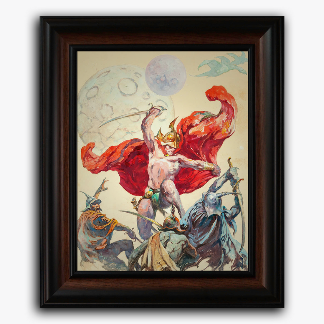 Swordsmen in the Sky Fine Art Print/Framed Art