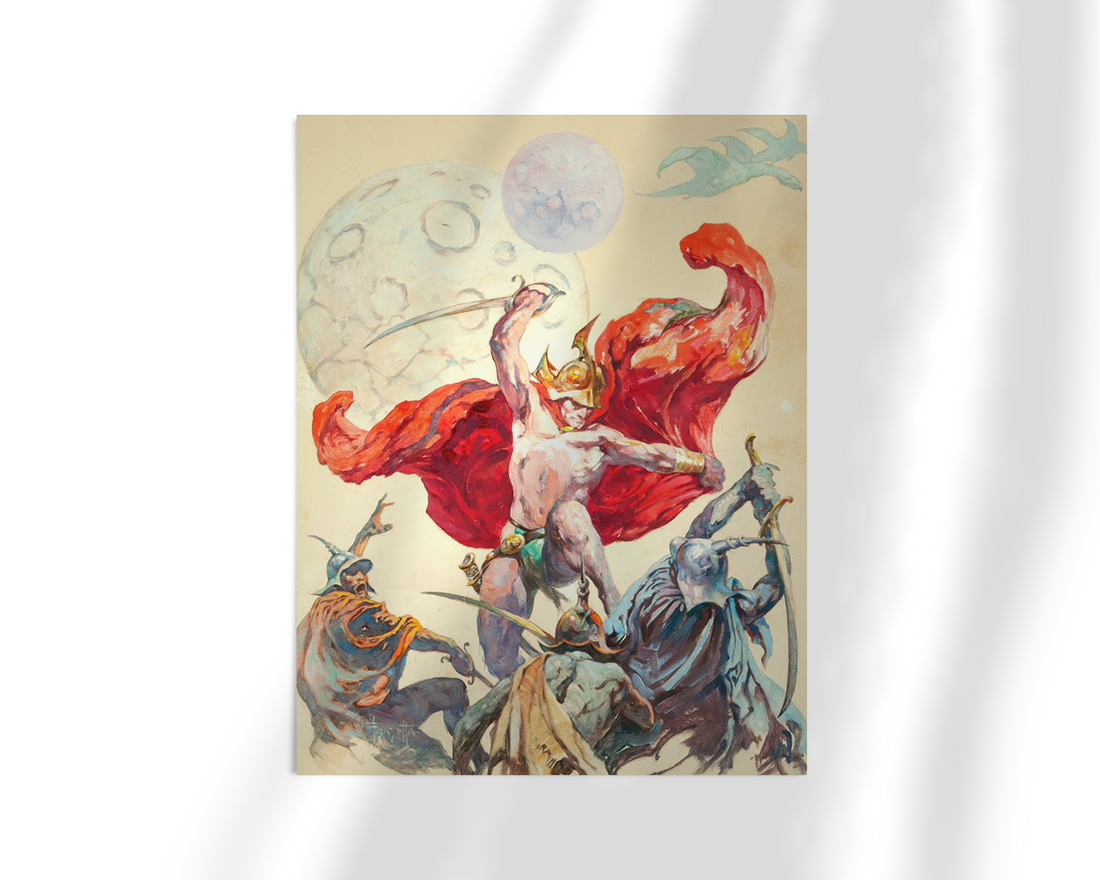 Swordsmen in the Sky Fine Art Print/Framed Art