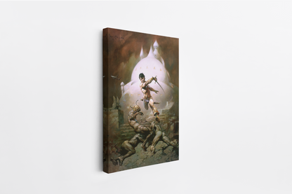 Swords of Mars Mini Wrap-Around Canvas Art