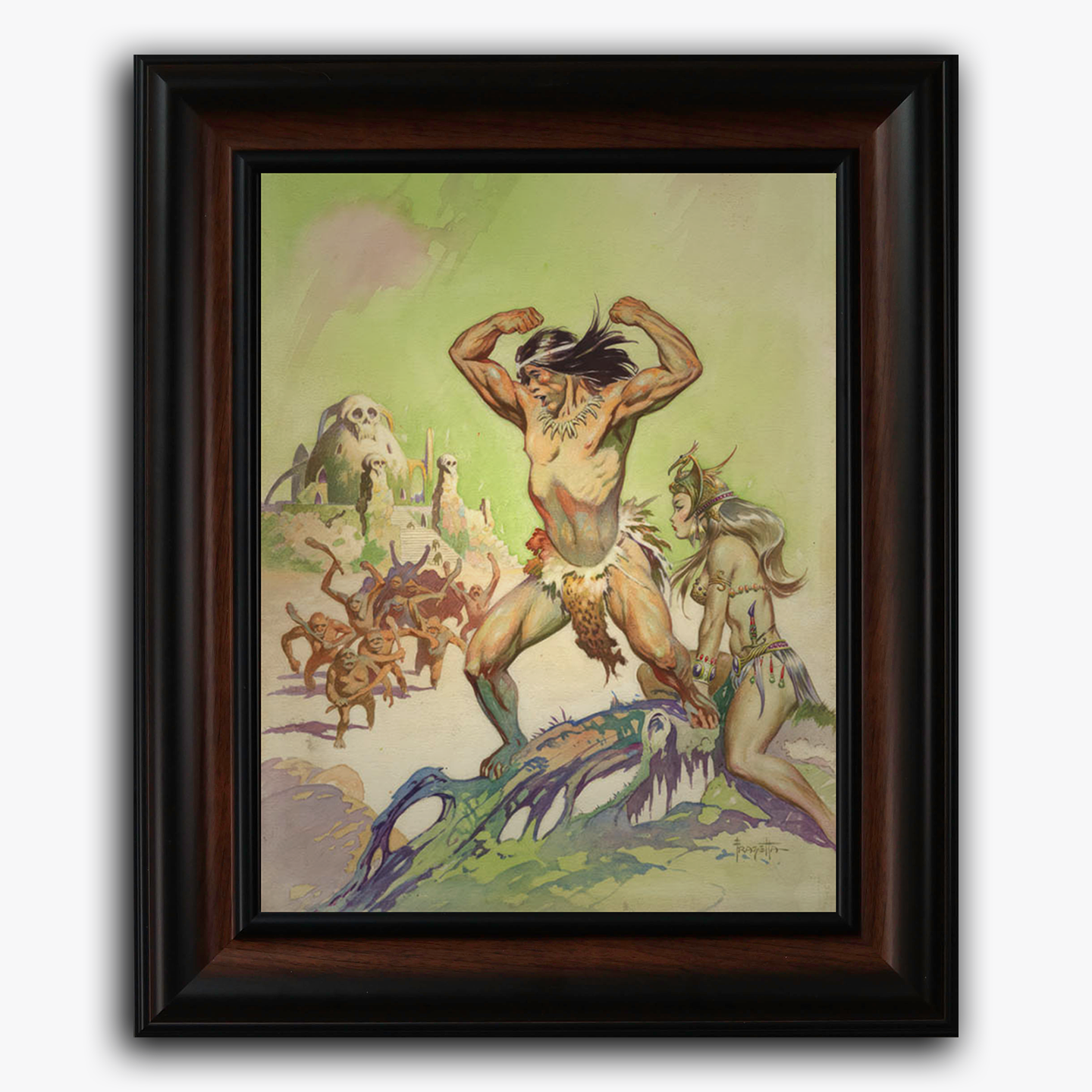 Tarzan the Invincible Fine Art Print/Framed Art