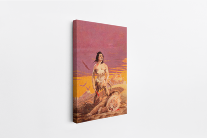 Tarzan and the City of Gold Mini Wrap-Around Canvas Art