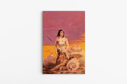 Tarzan and the City of Gold Mini Wrap-Around Canvas Art