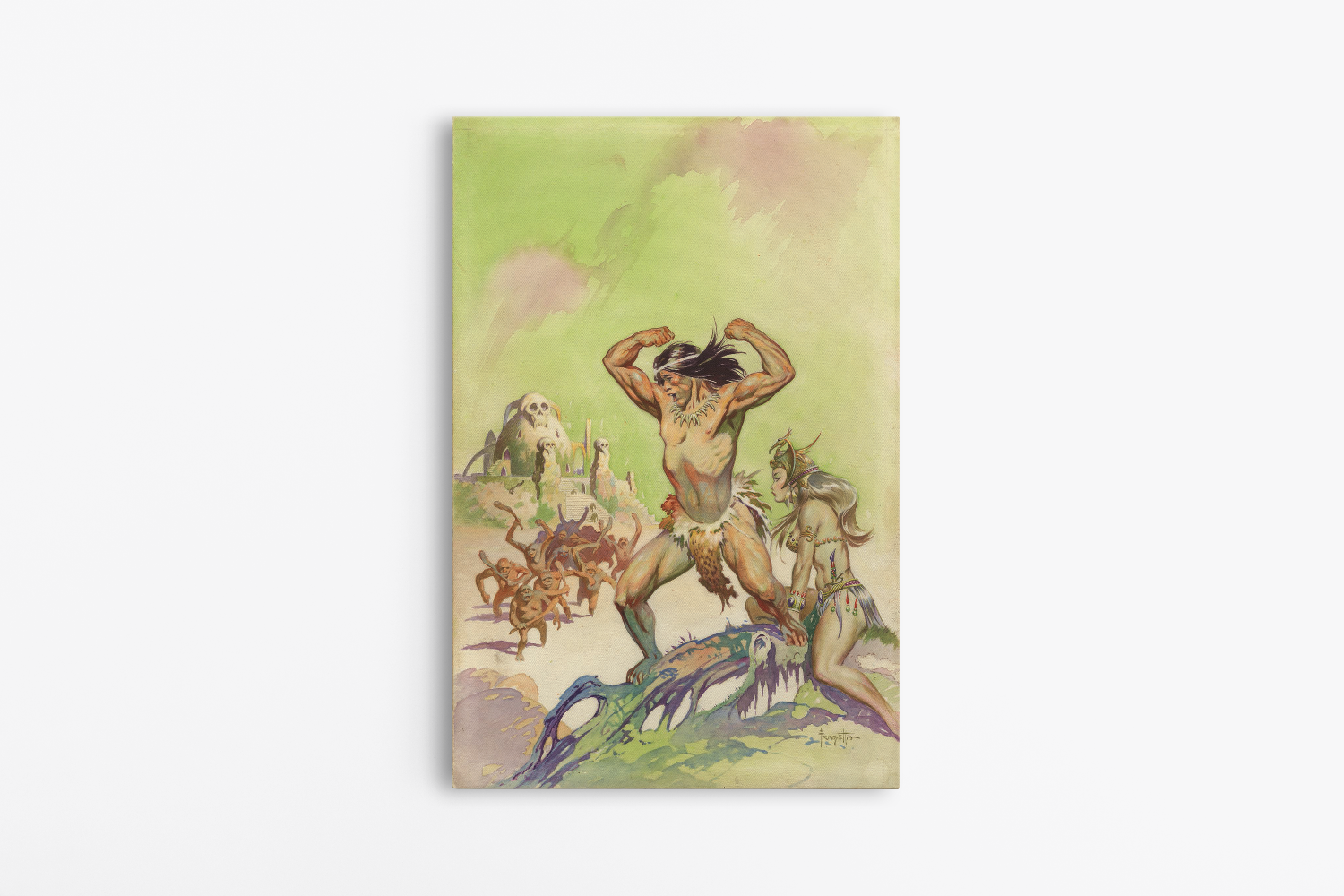 Tarzan the Invincible Mini Wrap-Around Canvas Art