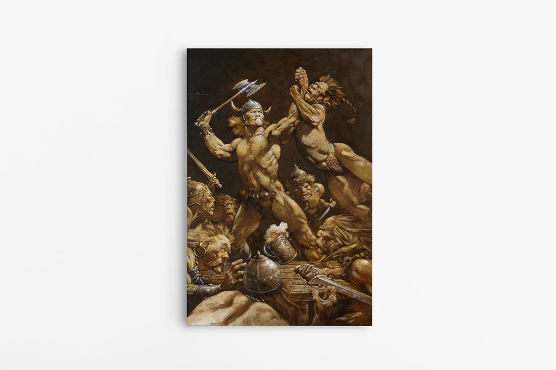 The Disagreement Mini Wrap-Around Canvas Art