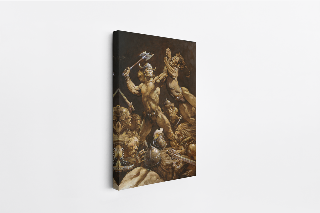 The Disagreement Mini Wrap-Around Canvas Art