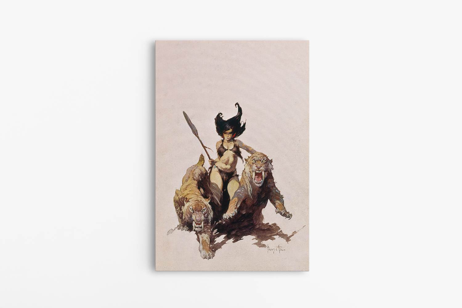 Huntress Mini Wrap-Around Canvas Art