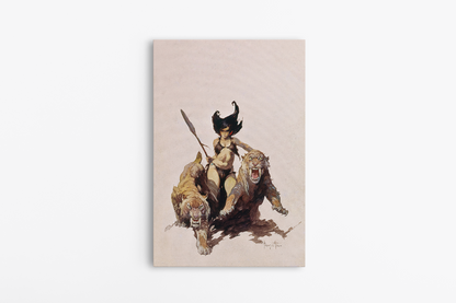 Huntress Mini Wrap-Around Canvas Art