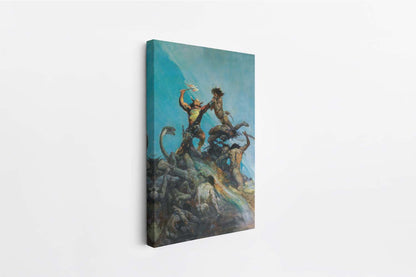 The Indomitable Mini Wrap-Around Canvas Art