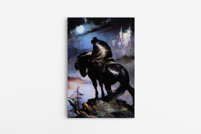 The Rider Mini Wrap-Around Canvas Art