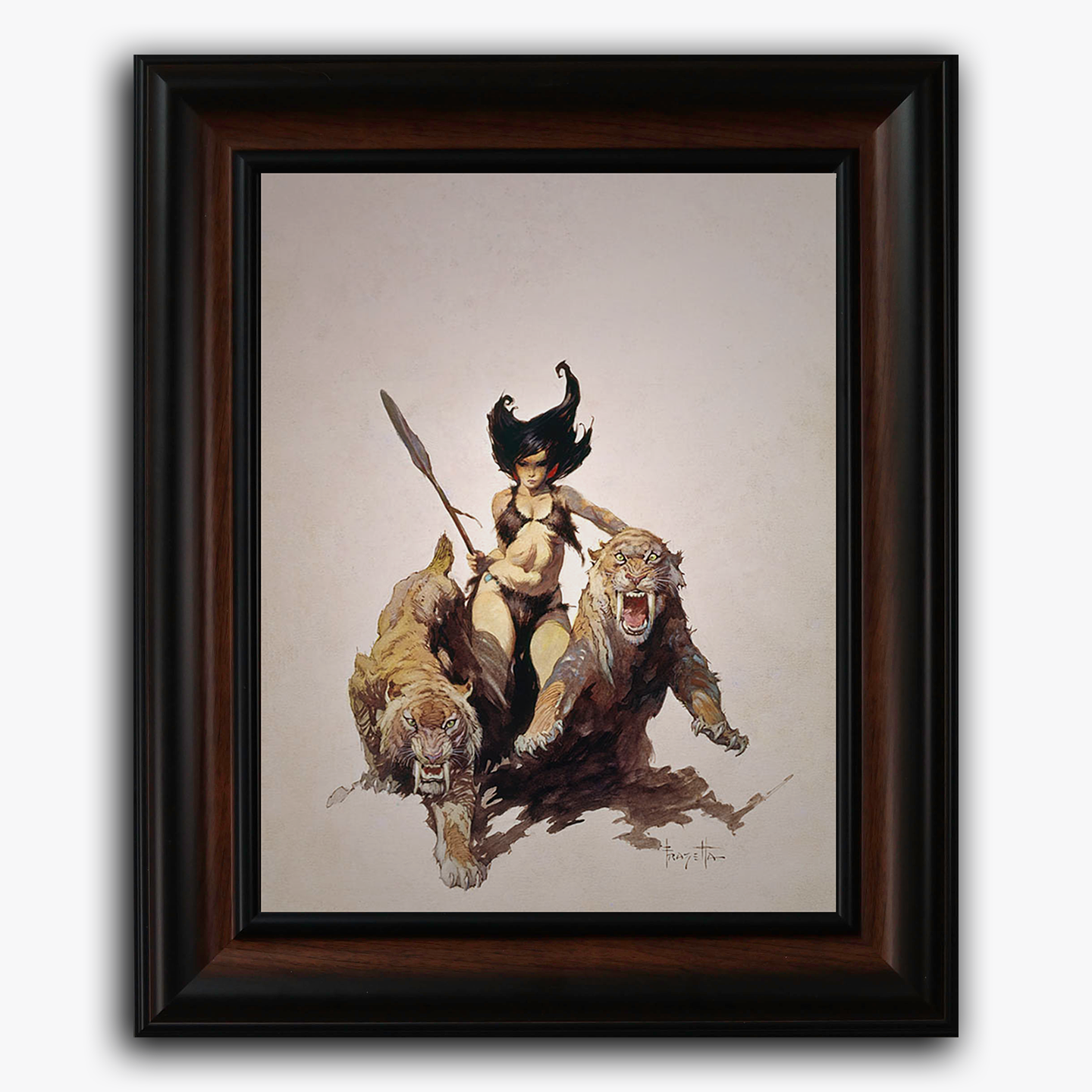 The Huntress Fine Art Print/Framed Art