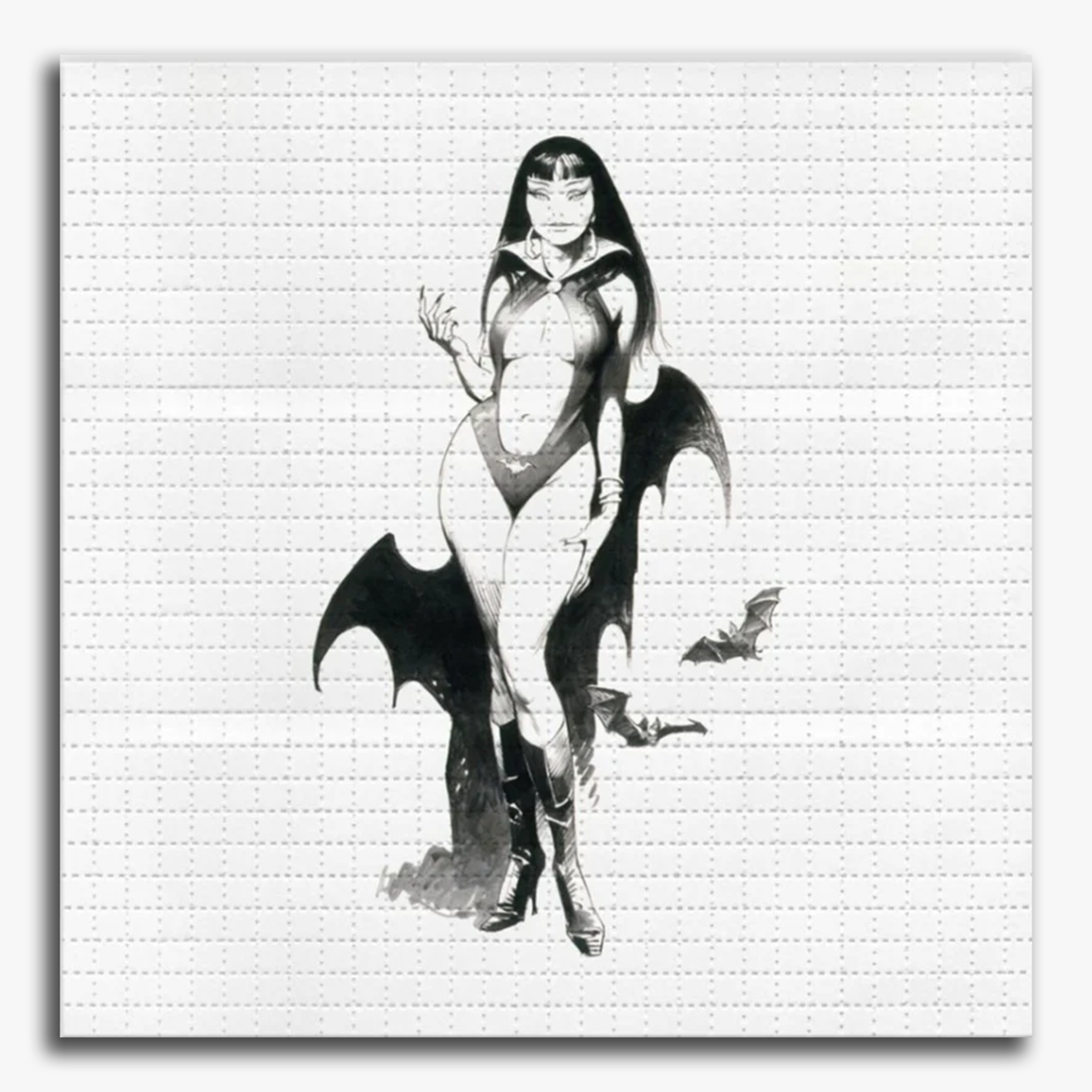 Vampire Mistress Blotter Paper