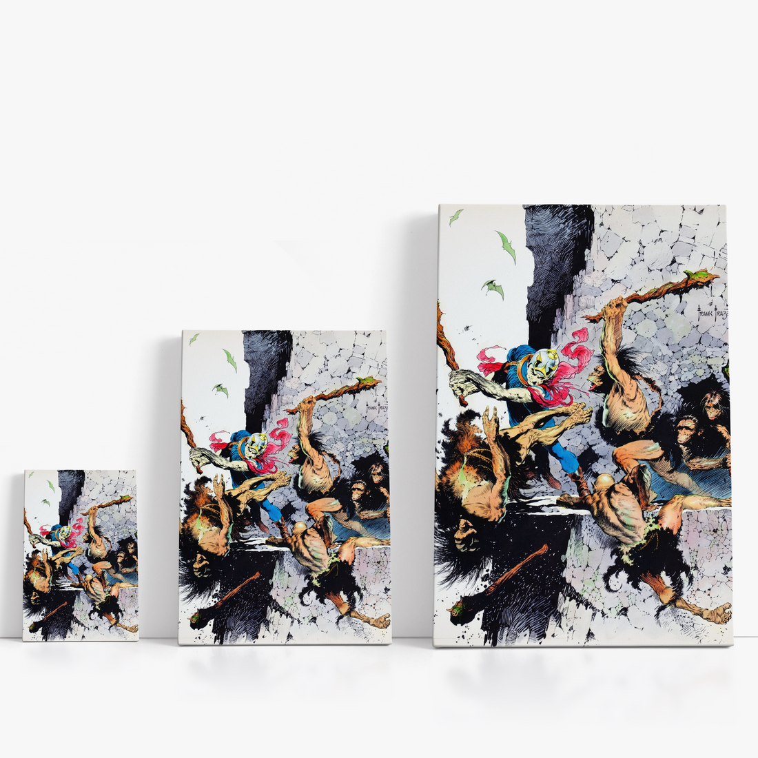 Weird Science Fantasy Canvas Wrap