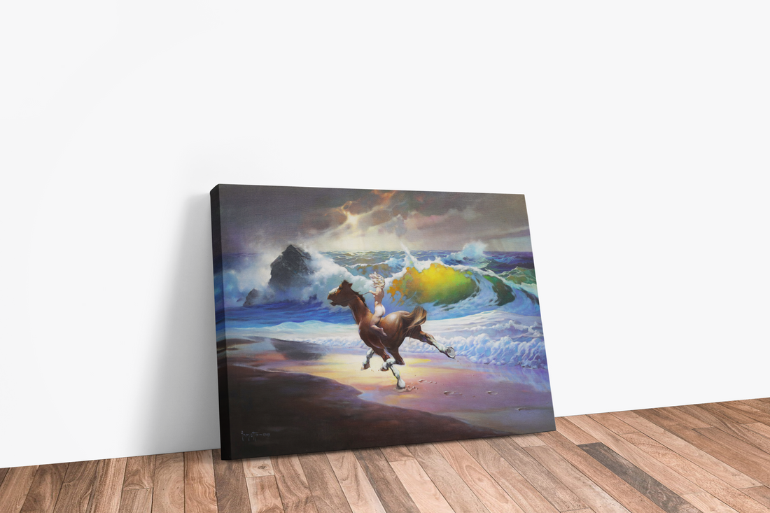 Wild Ride Large Wrap Around Canvas