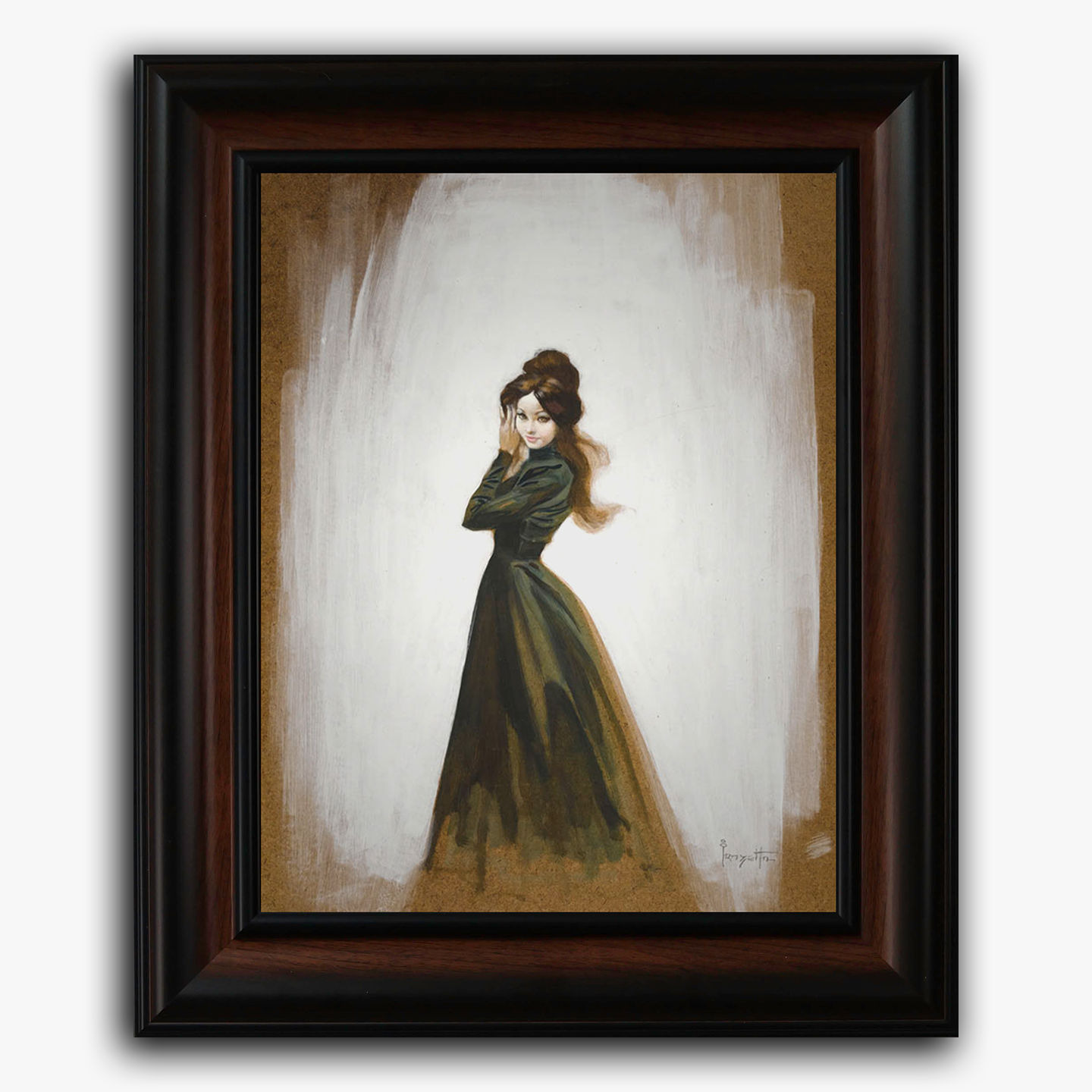 Woman in Black Fine Art Print/Framed Art