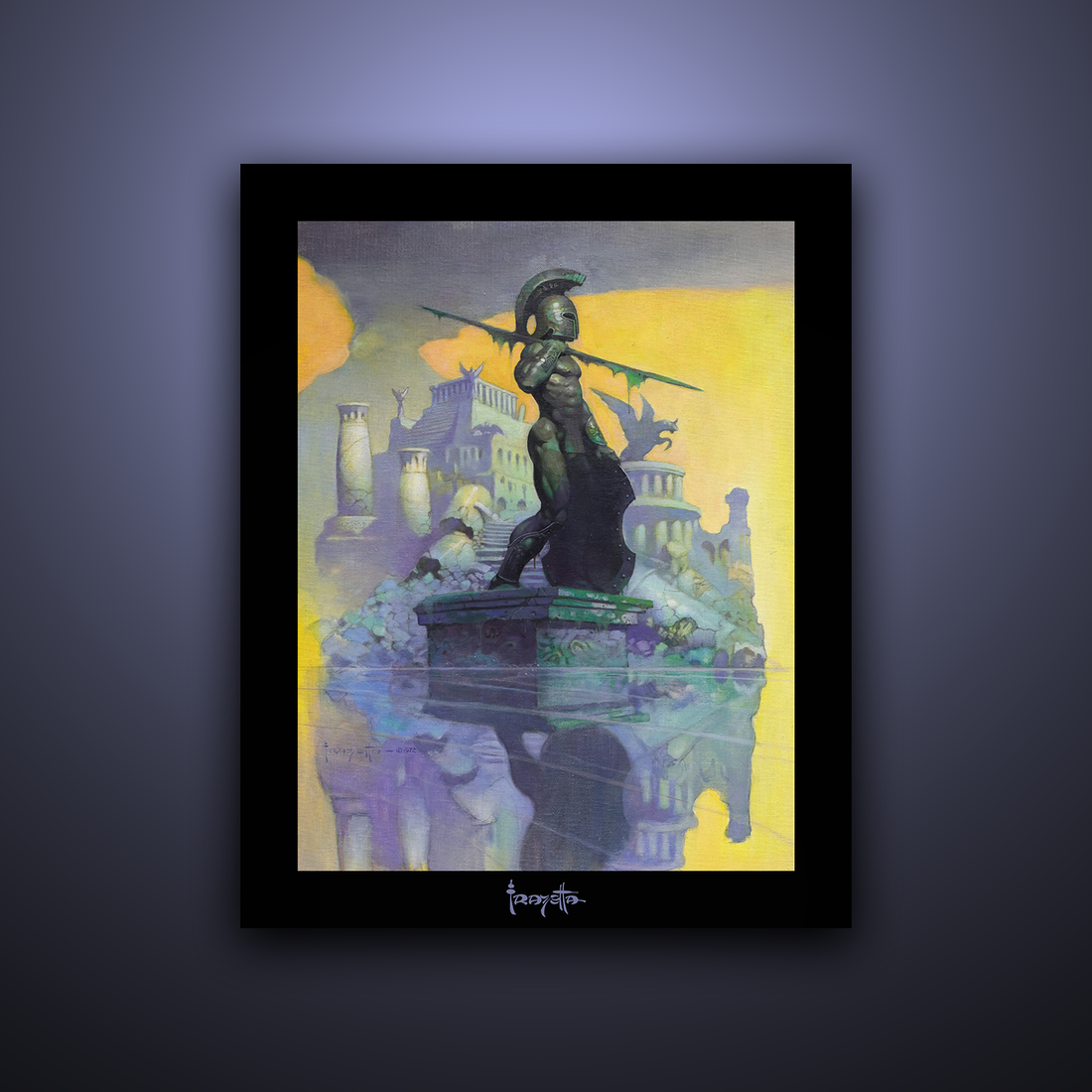 Gallery Series print of Frazetta&