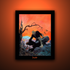 Gallery Series print of "Beyond the Grave" by Frank Frazetta, unframed, showcasing eerie, dramatic imagery.