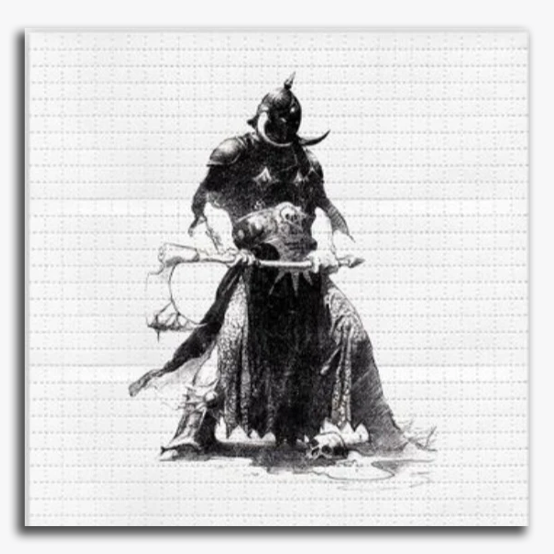 Death Dealer Sketch Blotter Paper