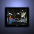 Gallery Series print of "Dream Flight" by Frank Frazetta, unframed, showcasing dynamic visuals and vivid movement.