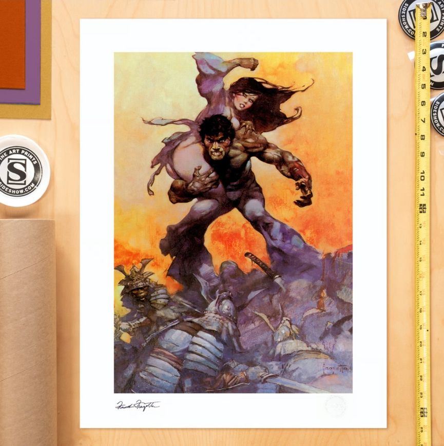 Sideshow Collectibles The Mucker Fine Art Print – Frazetta Art Museum