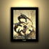 Gallery Series print of "Winged Terror" by Frank Frazetta, unframed, showcasing eerie fantasy and powerful creatures.